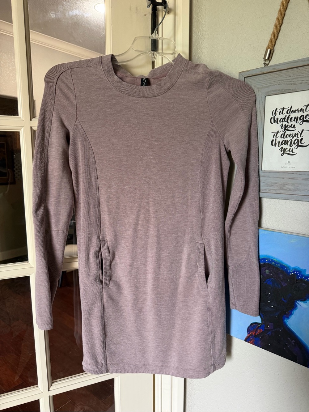 Athleta Balance Dress Mauve XXS